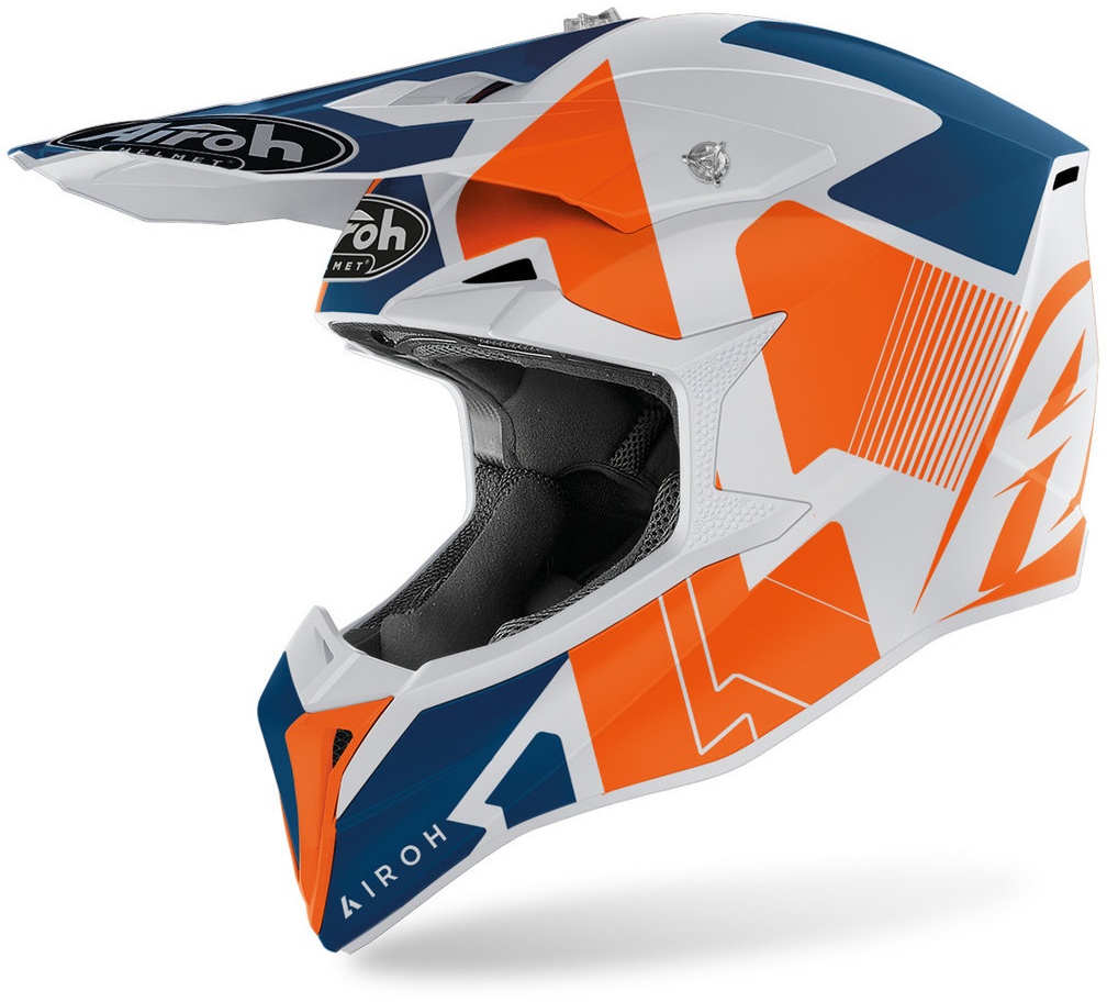 Airoh Wraap Raze Motorcross helm, oranje, XS