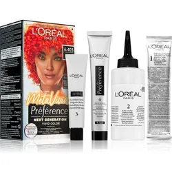 L’Oréal Paris Préférence Meta Vivids semipermanente Haarfarbe Farbton 6.403 Meta Coral 1 St.