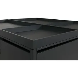 MCW Mülltonnenverkleidung 193 x 130 x 208 cm anthrazit