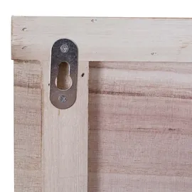 Mendler Garderobenpaneel HWC-C89 Braun