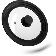 Relaxdays Topfdeckel 20-24 cm mit Silikonrand