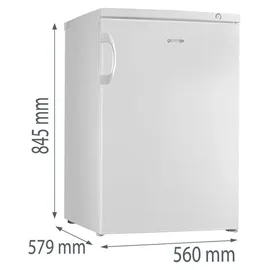 Gorenje F49DPW Tischgefrierschrank Weiß