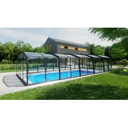 Schwimmhalle SkyCover® Royal Clear 4.5x8.5m