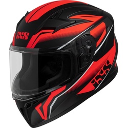 IXS 136 2.0 Kinder Helm, zwart-rood, S Voorkinderen