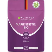 Mariendistel BIO - DETOX Pur Ökologisch Nachhaltig im FLOW PACK - 120 Vegane Kapseln