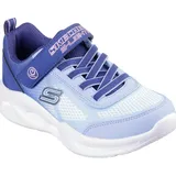 SKECHERS Sneaker » SOLA GLOW«, Blinkschuh, LED Schuh, Klettschuh mit blinkender Sohle, Gr. 33, navy-hellblau, , 74905143-33