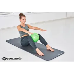 SCHILDKRÖT FITNESS PILATES BALL 23cm, (green) KEINE FARBE 23