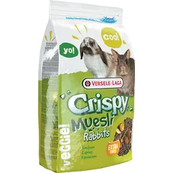 Crispy Muesli - Rabbits 2,75kg Kleintierfutter für Kaninchen