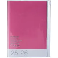 Mark's Europe MARK'S 2025/26 Taschenkalender, A5 Colors // Pink