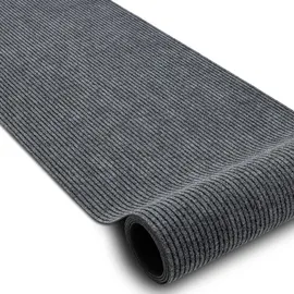 RugsX Läufer 80 x 370 cm Grau