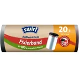 Swirl Müllbeutel Reißfest & Dicht 4695 20,0 l schwarz, 15