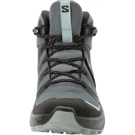 Salomon EXTEND MID Wanderschuhe Damen in turbulence-black-tourmaline, Größe 38 2/3 - grau