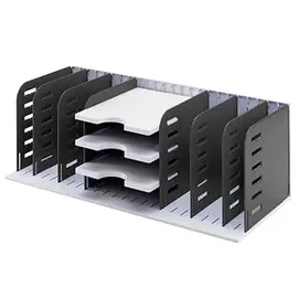 Styro Sortierstation styrorac grau/schwarz mit 7 Fächern