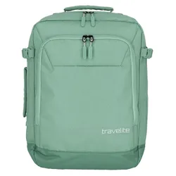 Freizeitrucksack TRAVELITE "KICK OFF Rucksack/Bordgepäck" Gr. B/H/T: 37 cm x 50 cm x 20 cm, grün (salbei) Rucksäcke Handgepäck Reiserucksack Streetpack Kabinengepäck