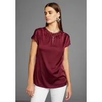 Hechter paris Kurzarmbluse aus hochwertigem Material-NEUE KOLLEKTION rot 34