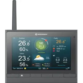 Bresser MeteoChamp HD WLAN-Wetter-Center 7-in-1