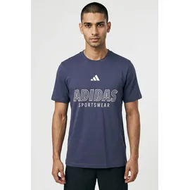 adidas HOUSE OF TIRO LINEAR GRAPHIC blau L