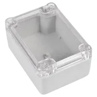 TRU Components Universal-Gehäuse ABS-PC Lichtgrau 1St.