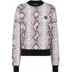PLEIN SPORT Damen Sweatshirt PYTHON, Grau, XS