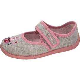 Fischer Schuhe Hausschuh Grau 27