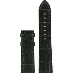 Tissot - Leder Tissot Tradition Lederband Grau 20/18mm, Ohne Schnalle T610037722 - alligator-prägung,grau,rind