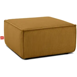 Konsimo Hocker Napi 83 x 45 x 83 cm Gelb