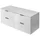 Rodan Waschbeckenunterschrank 4 Schubladen 120 x 57 x 46 cm Weiß matt