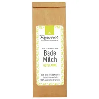 Rosenrot Bademilch Gute Laune mit Bio-Kokosmilch