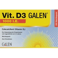Galenpharma Vit. D3 GALEN 1000 I.E.