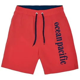 Ocean Pacific Badeshorts Rot/Weiß XL