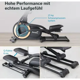 Skandika Crosstrainer Carbon P25-G