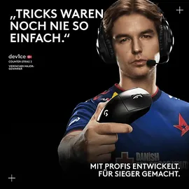 Logitech Pro X Superlight 2 DEX Schwarz