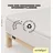 Easy Spannbettlaken für Topper Jersey Elasthan 90 x 190 - 100 x 220 cm sand light