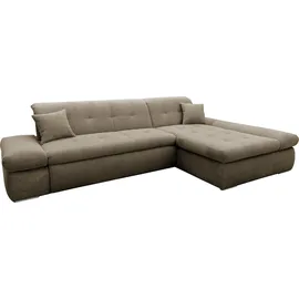 DOMO collection Moric Luxus - B/T/H 300/172/80 cm, XXL-Format«, L-Form, 140kg Belastung/Sitz, in Cord 300x172x80 links