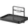 Yamazaki 4541 Tower Klebehaken-Seifenablage, schwarz, Stahl, minimalistisch, 12 x 8.5 x 7.8 cm