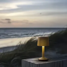 Houe Akkutischleuchte Kunststoff 0 cm 1 Stück Beige