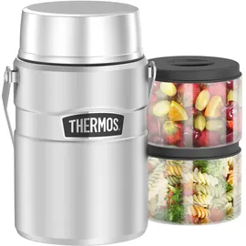 Thermos Thermobehälter silber 1,2 l