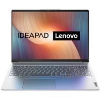 Lenovo IdeaPad 5 Pro 40,64 cm (16 Zoll, 2560x1600, WQXGA, WideView, entspiegelt) Slim Notebook (AMD Ryzen 7 5800H, 16GB RAM, 512GB SSD, AMD Radeon Grafik, Windows 10 Home) grau