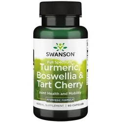 Swanson Full Spectrum® Kurkuma, Boswellia & Sauerkirsche 60 St