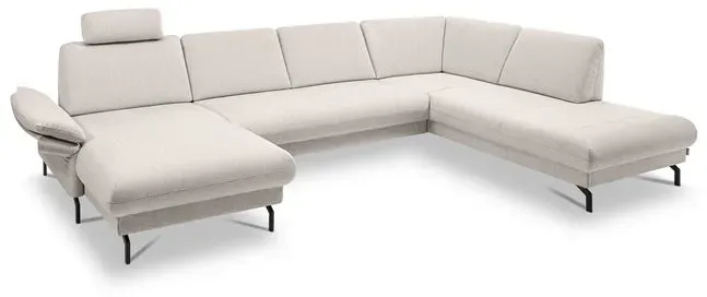 Segmüller Werkstätten Wohnlandschaft Mara02 Stoff Grau