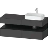 Duravit Waschtischunterschrank wandhängend „Qatego“ 140 × 60 × 55 cm