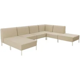 Oviala Loungesofa beige