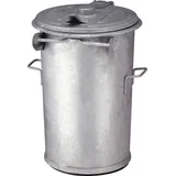 POV Abfallsysteme Abfalleimer 110 l Silber