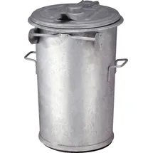 POV Abfallsysteme Abfalleimer 110 l Silber