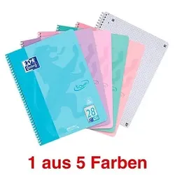 OXFORD Collegeblock TOUCH kariert mit Rand DIN A4 mit Rand