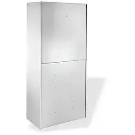 ADB Schubladenschrank lichtgrau 80,0 x 41,0 x 179,0 cm