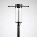 Trilux LED Mastaufsatzleuchte Aluminium grau IP65