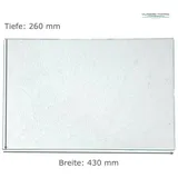 Glaserei Rohrig Einlegeboden Kühlschrank - Kathedral 4 mm (89,96 EUR/qm) - Viele Maße!