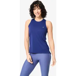 Top Damen gerader Schnitt - dunkelblau mitternachtsblau XL