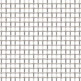 vidaXL Maschendrahtzaun 100 x 1000 cm Silber/Edelstahl